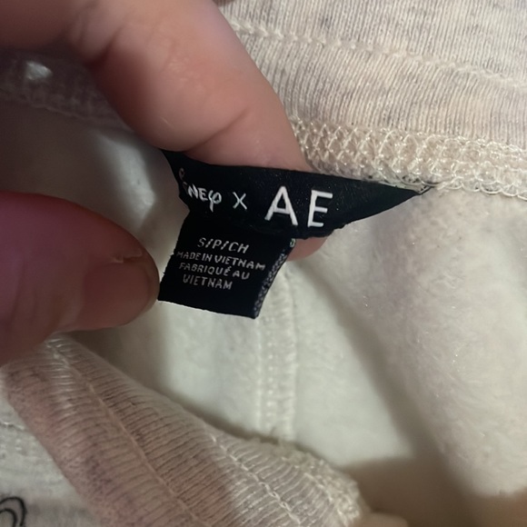 American Eagle Disney Christmas sweatpants size small - Picture 2 of 3